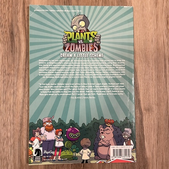 Plants vs. Zombies Volume 19: Dream a Little Scheme - by Paul Tobin (Paperback) - Picture 3 of 4